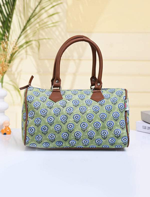 Block Printed Cotton Bag For Women