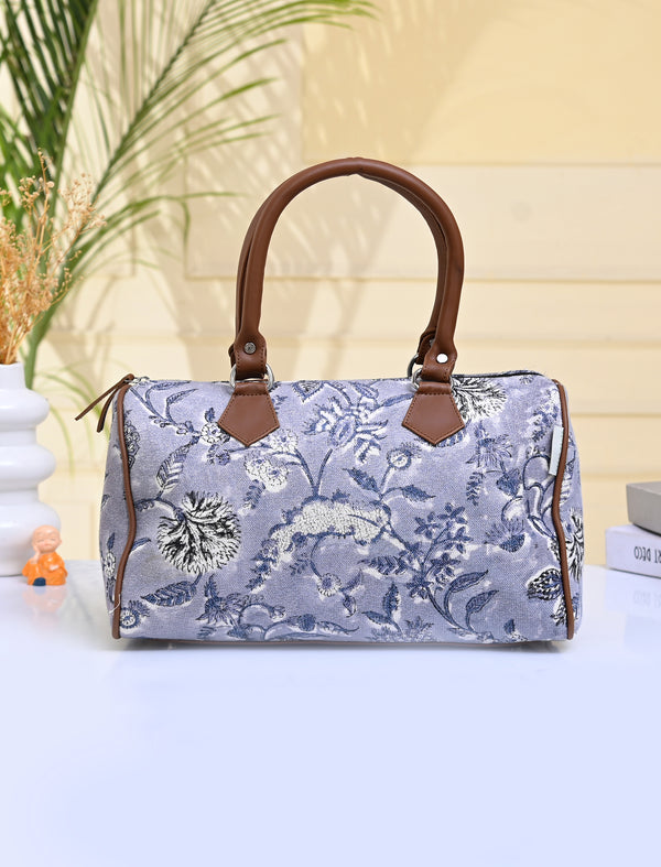 Block Printed Cotton Bag For Women