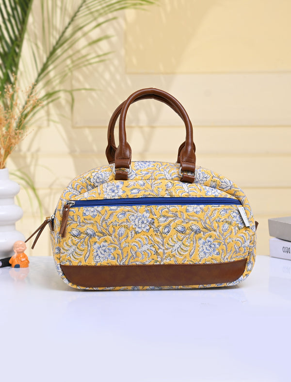 Block Printed Cotton Bag For Women