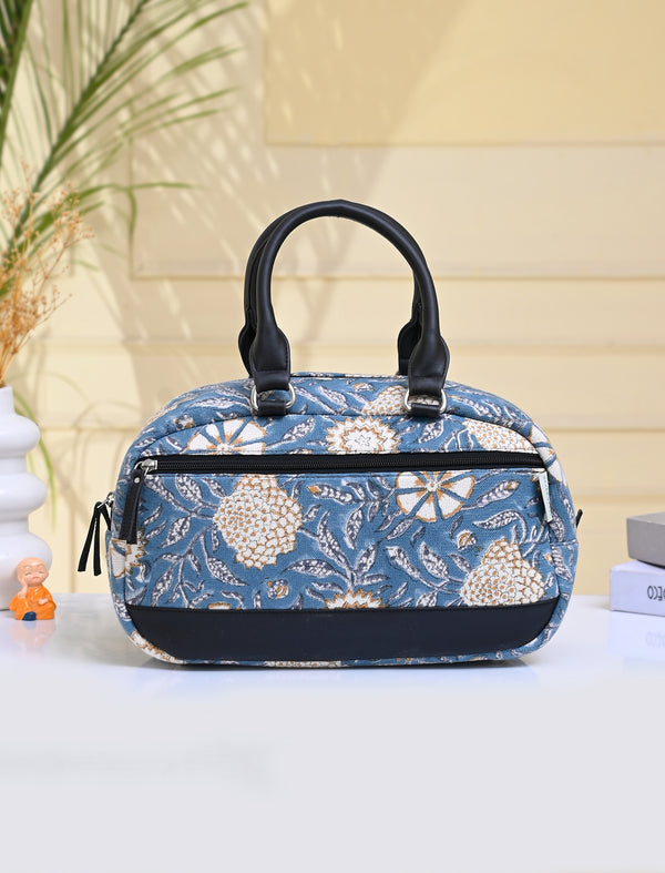 Block Printed Cotton Bag For Women