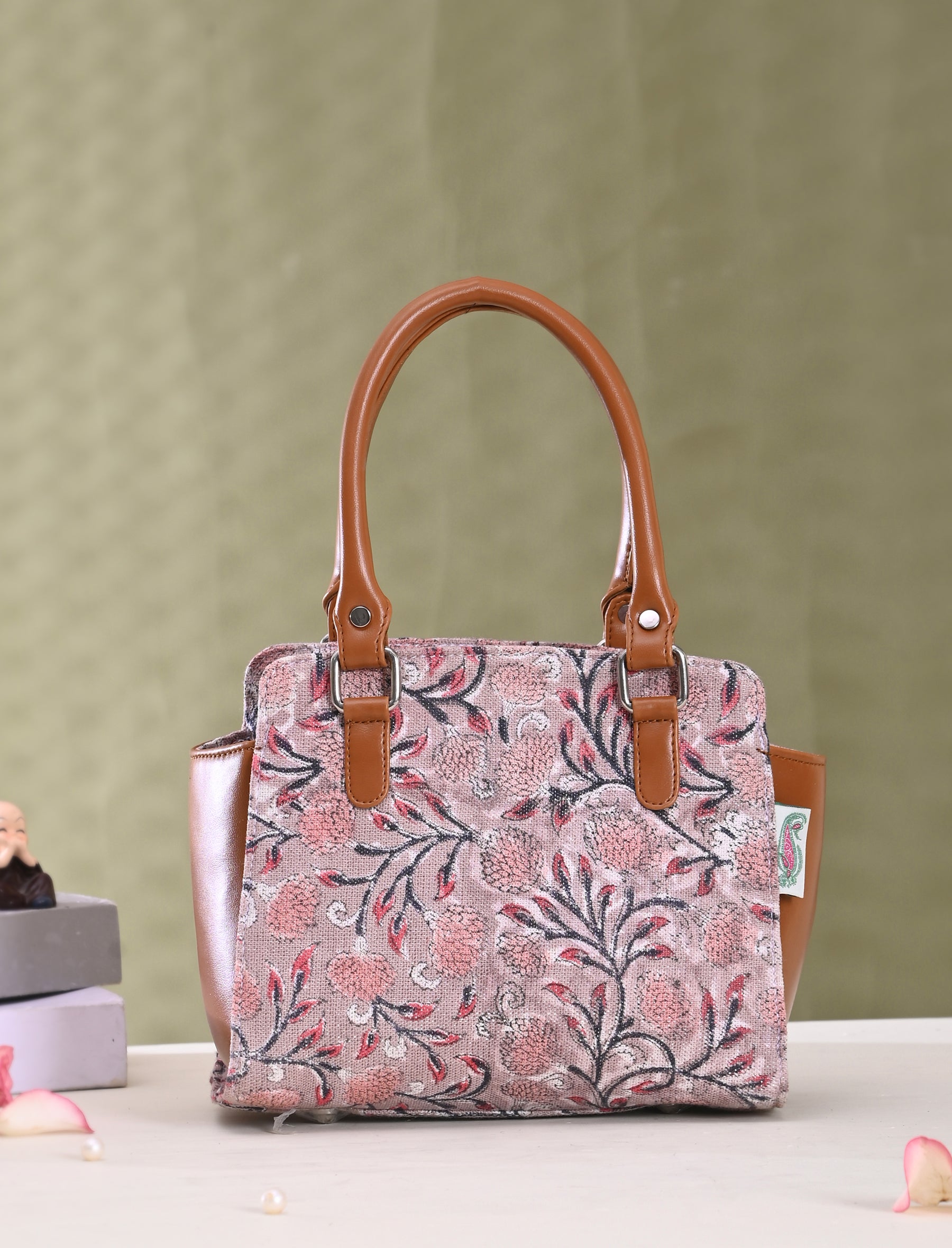 Block Printed Cotton Bag For Women