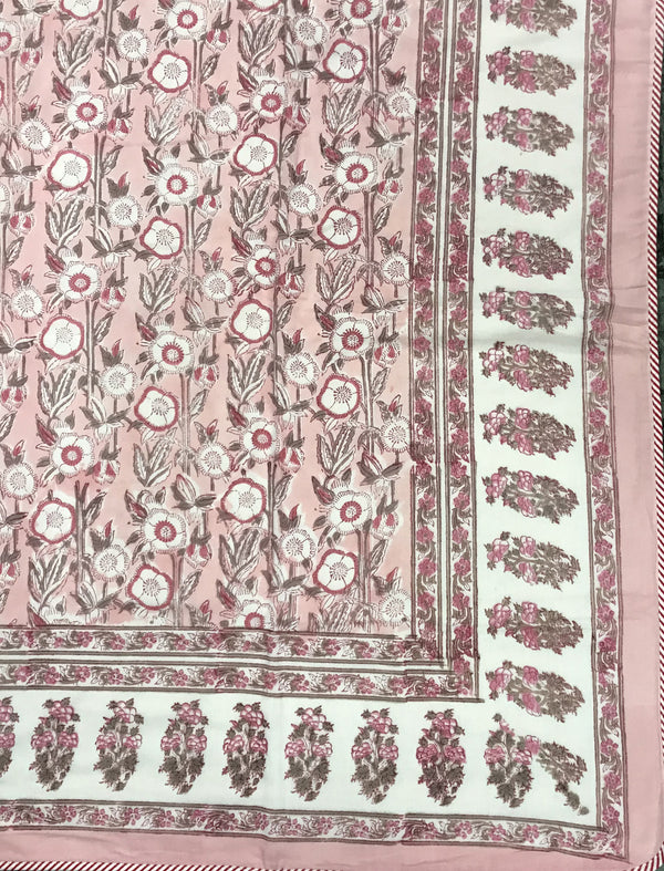 Hand Block Printed Cotton Single Dohar