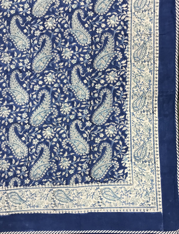 Hand Block Printed Cotton Single Dohar