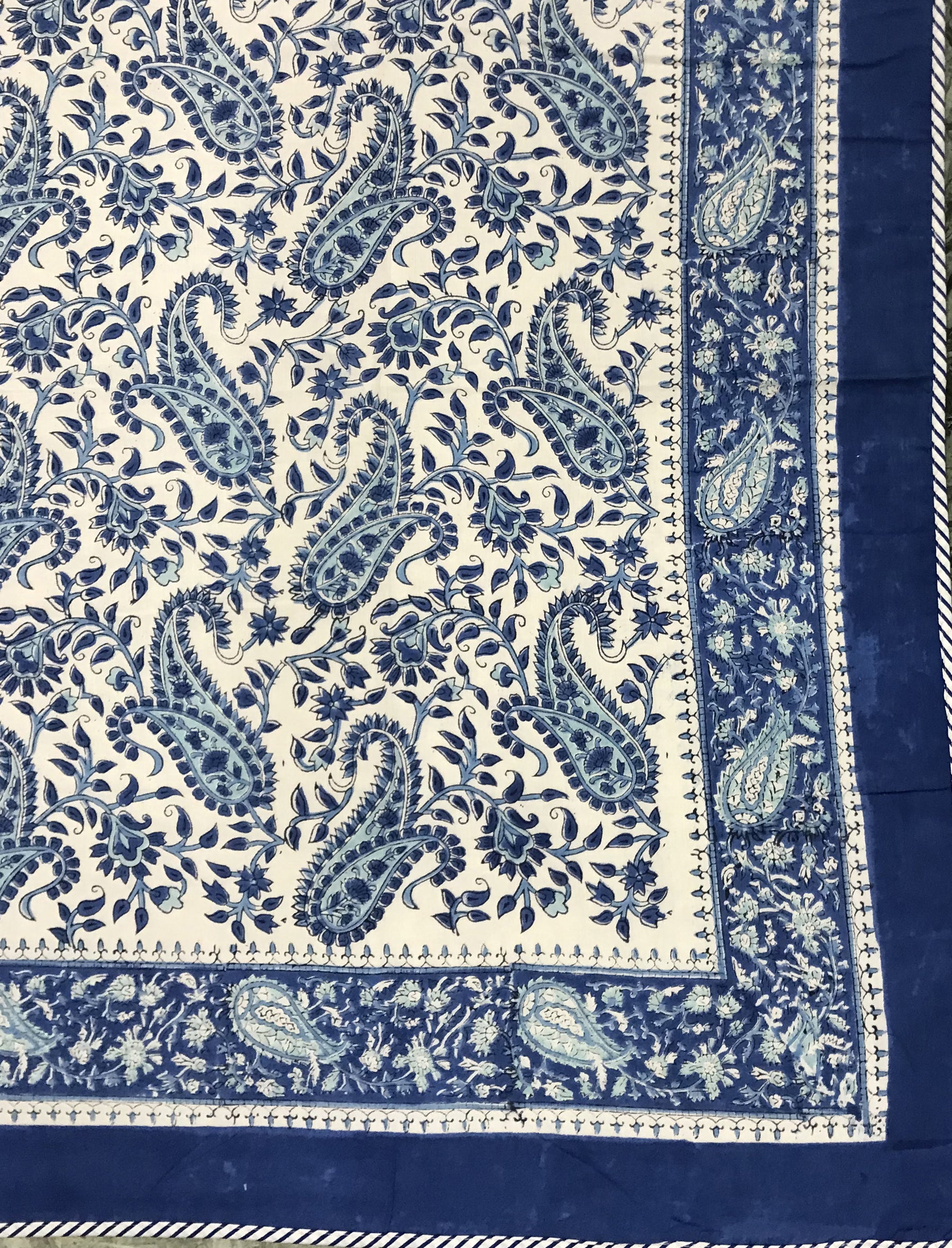 Hand Block Printed Cotton Single Dohar