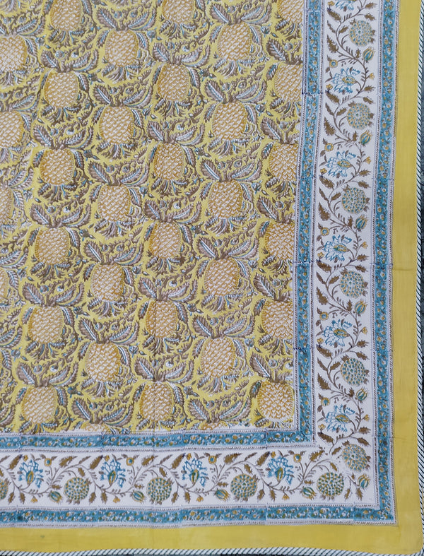 Hand Block Printed Cotton Double Dohar