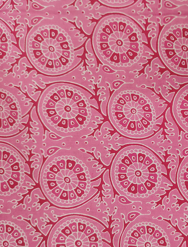 Cotton Block Printed Fabric