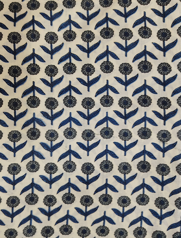 Cotton Block Printed Fabric