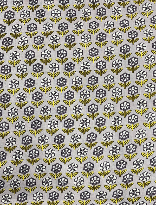 Cotton Block Printed Fabric