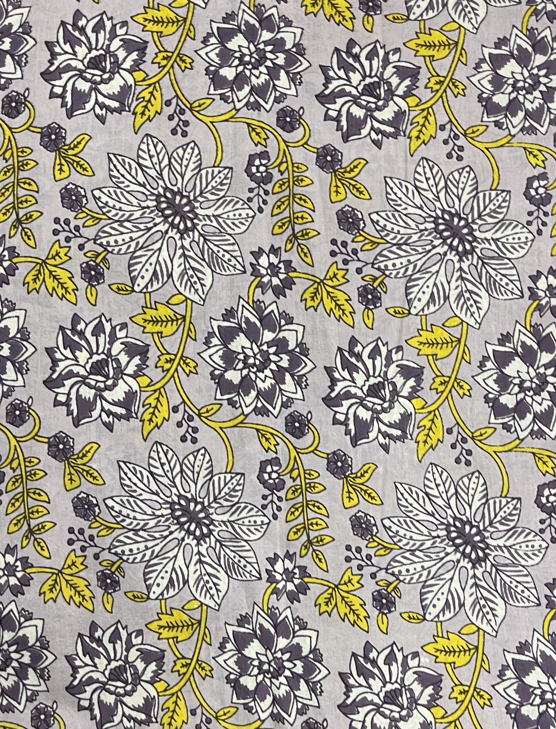 Cotton Block Printed Fabric