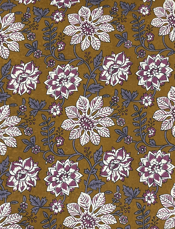 Cotton Block Printed Fabric