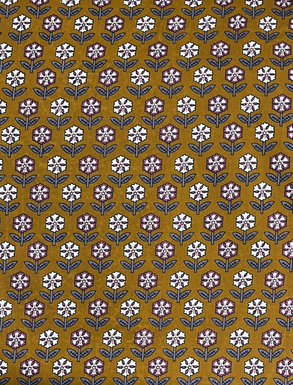 Cotton Block Printed Fabric