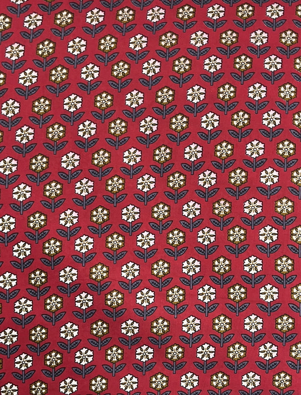 Cotton Block Printed Fabric