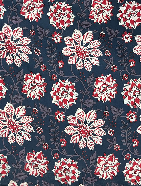 Cotton Block Printed Fabric