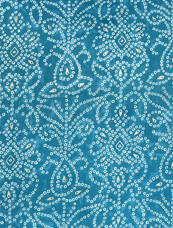 Cotton Block Printed Fabric