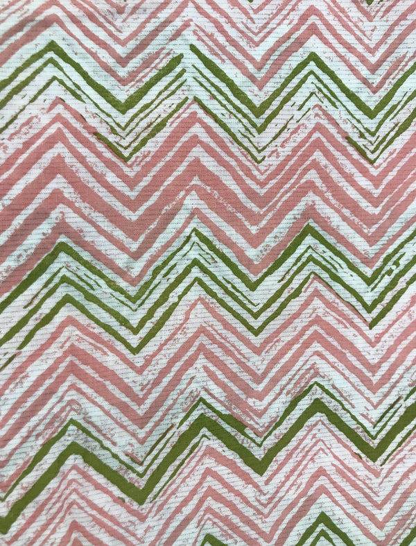 Cotton Block Printed Fabric