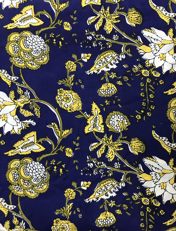 Cotton Block Printed Fabric