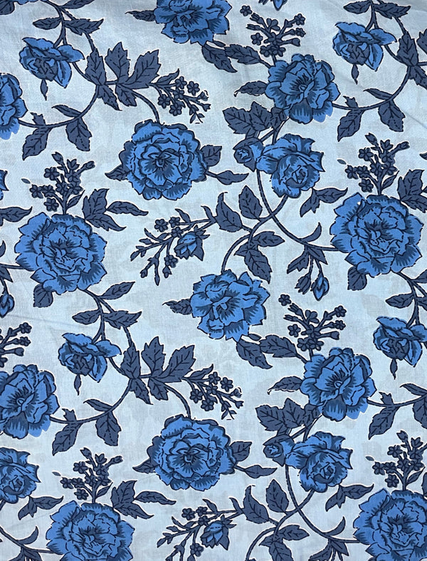 Cotton Block Printed Fabric