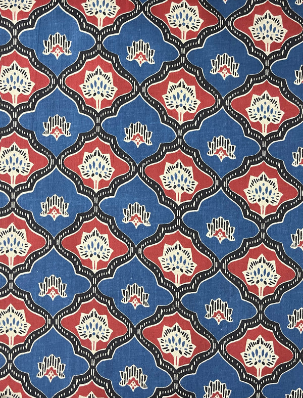 Cotton Block Printed Fabric