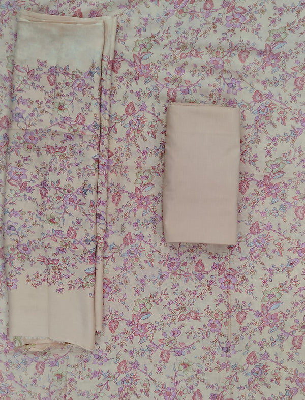 Festive Unstitched Chanderi Silk Fancy Suit