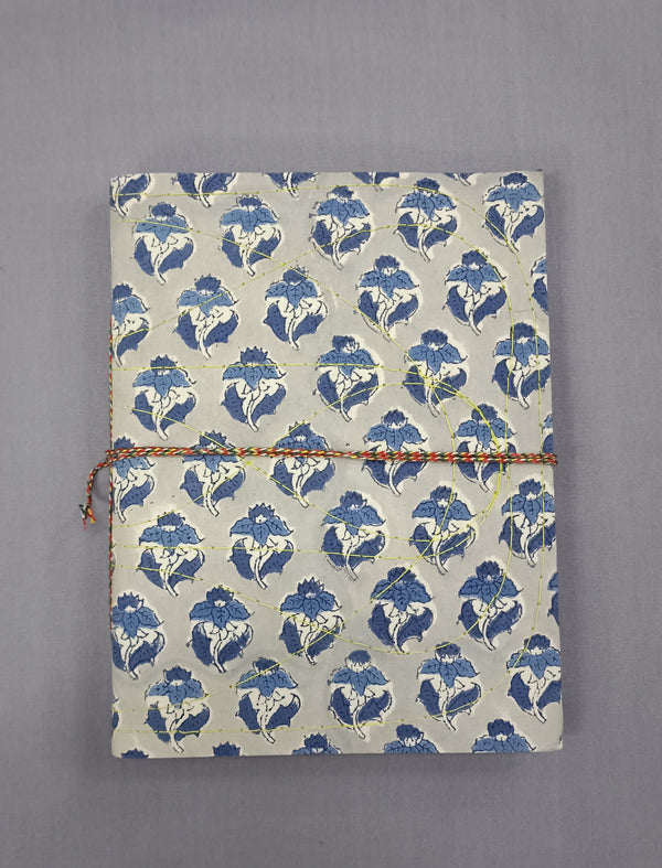 Elite Hand Block Printed Paper Notebook ( Medium )