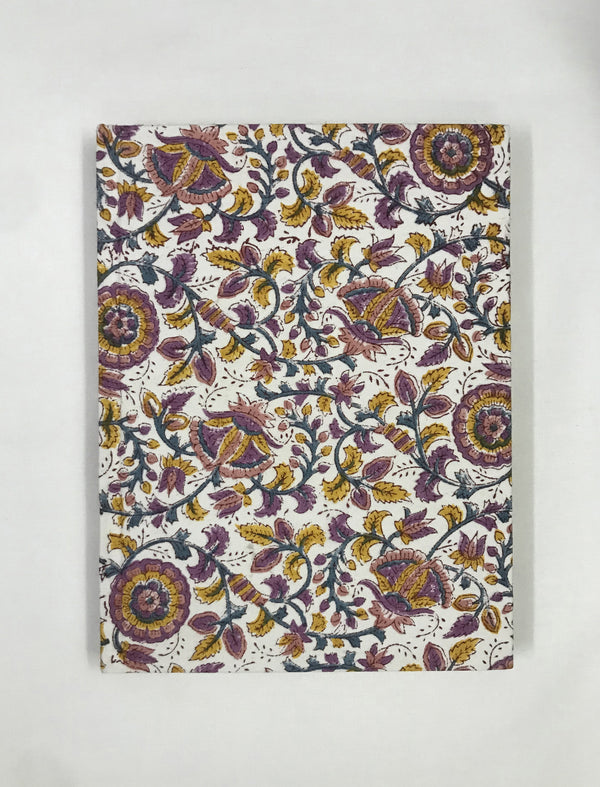 Elite Hand Block Printed Paper Notebook ( Medium )