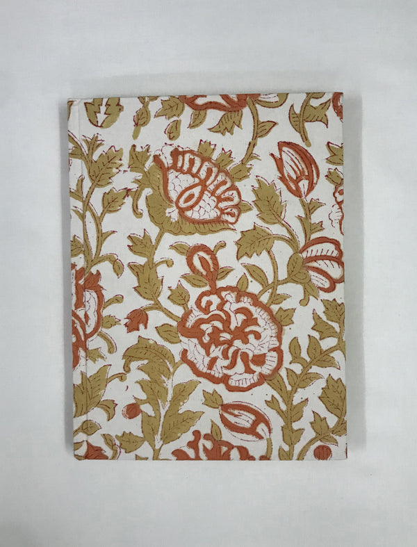 Elite Hand Block Printed Paper Notebook ( Medium )