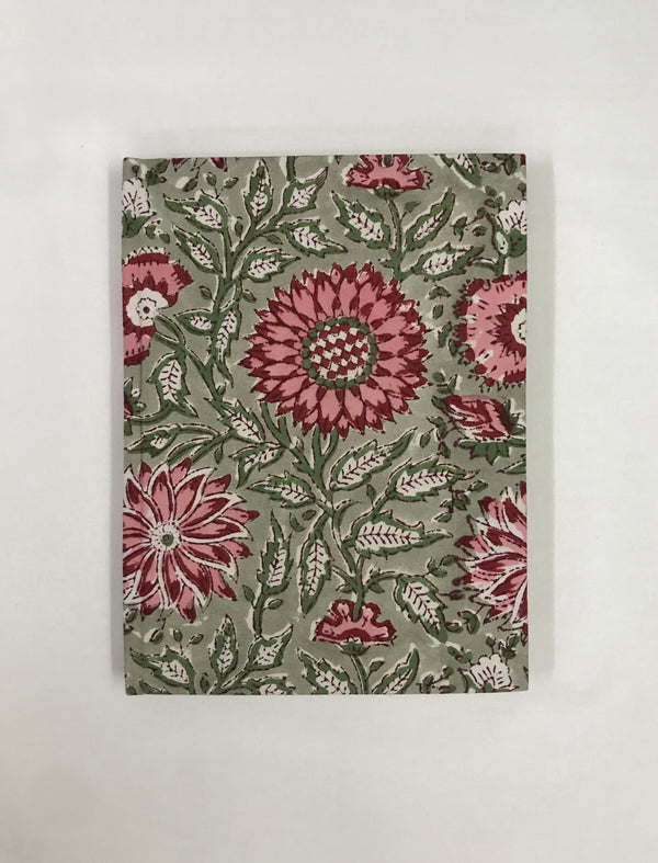 Elite Hand Block Printed Paper Notebook ( Medium )