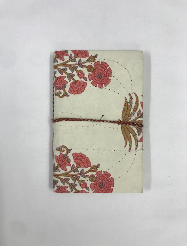 Elite Hand Block Printed Paper Notebook ( Small )