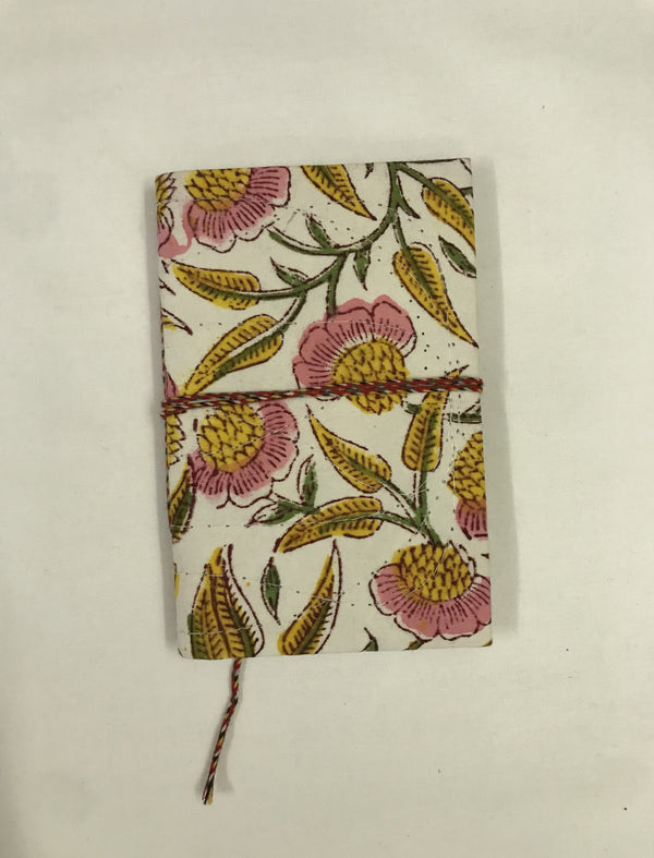 Elite Hand Block Printed Paper Notebook ( Small )