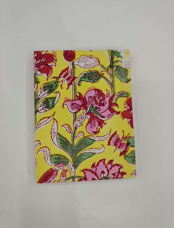 Elite Hand Block Printed Paper Notebook ( Medium )