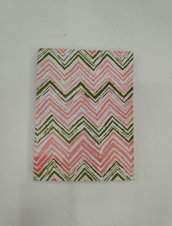 Elite Hand Block Printed Paper Notebook ( Medium )