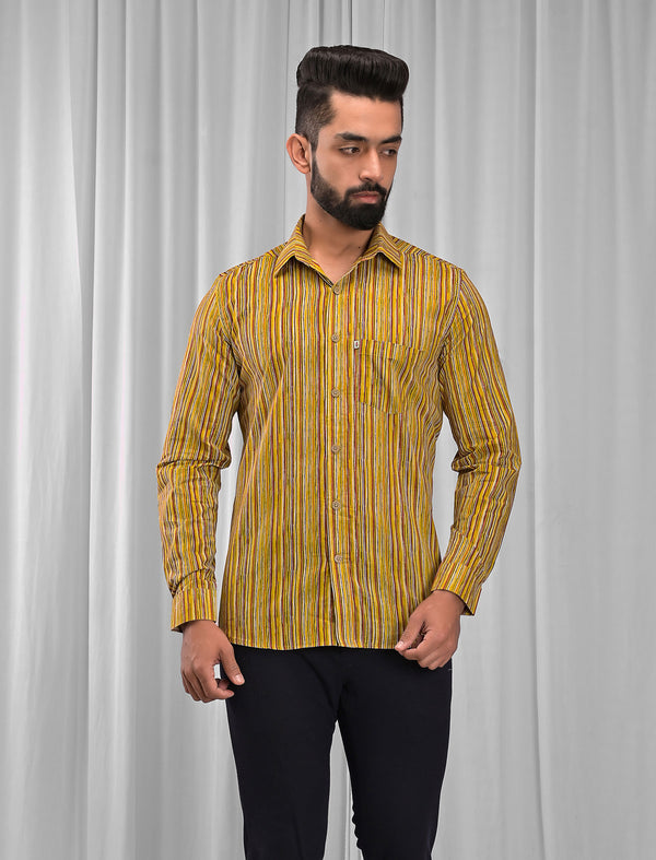 Cotton Printed Full Sleeves Shirt