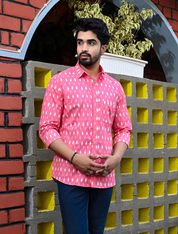 Cotton Printed Full Sleeves Shirt