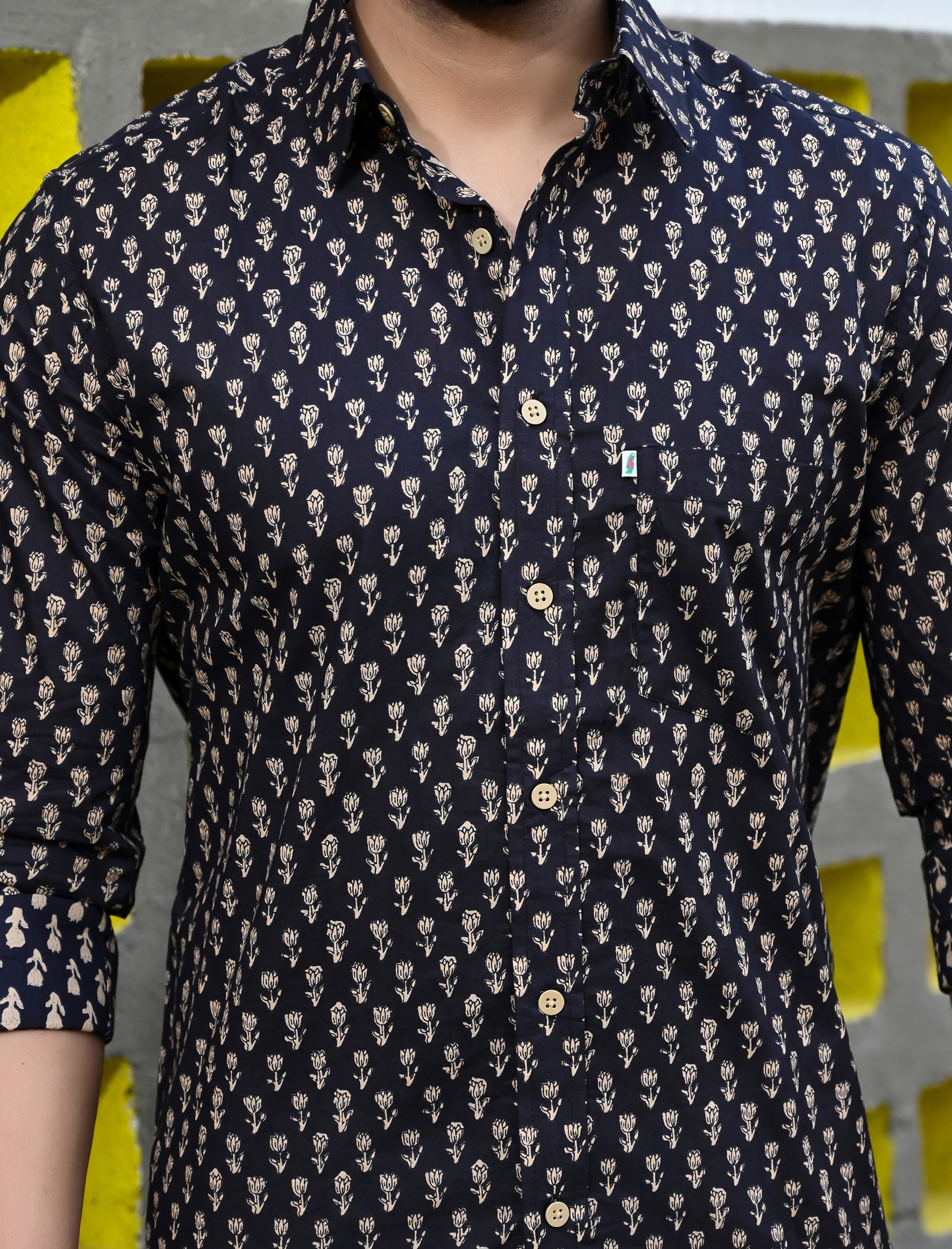 Cotton Printed Full Sleeves Shirt