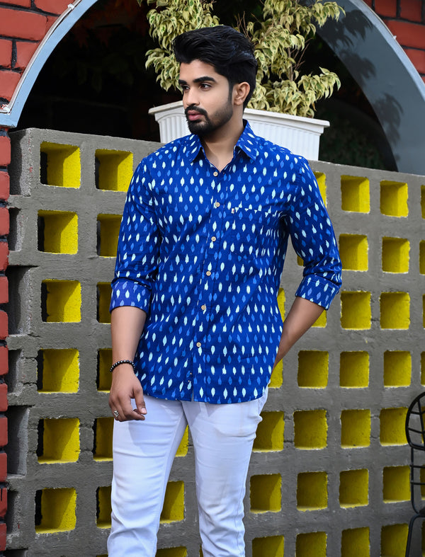 Cotton Printed Full Sleeves Shirt