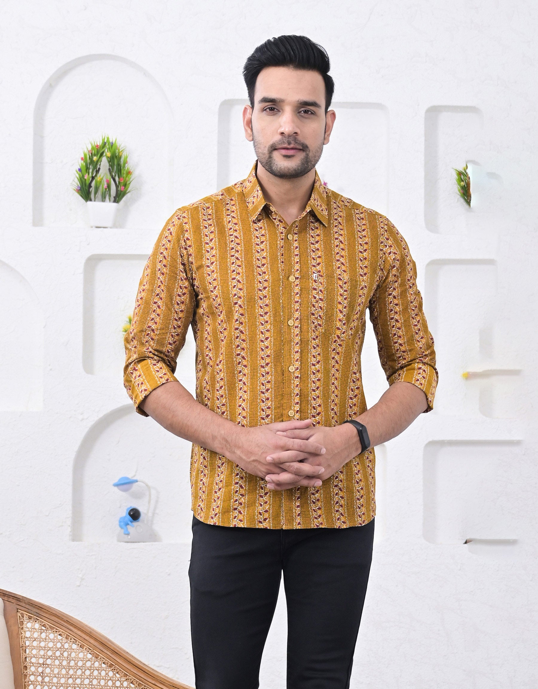 Cotton Printed Full Sleeves Shirt