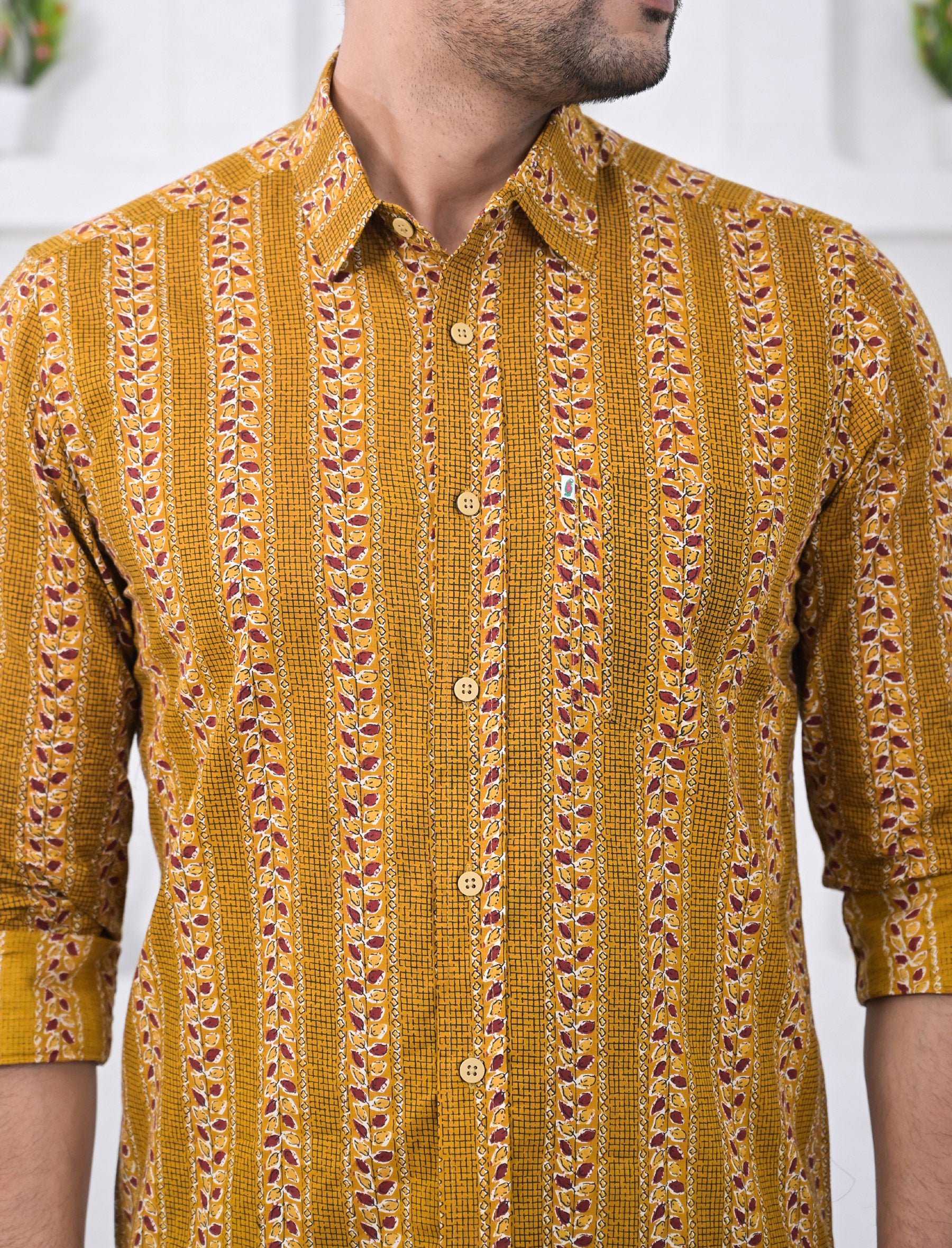 Cotton Printed Full Sleeves Shirt