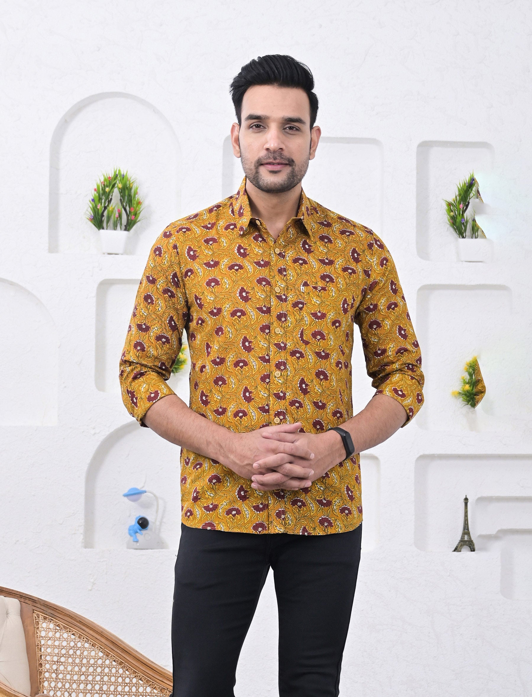 Cotton Printed Full Sleeves Shirt