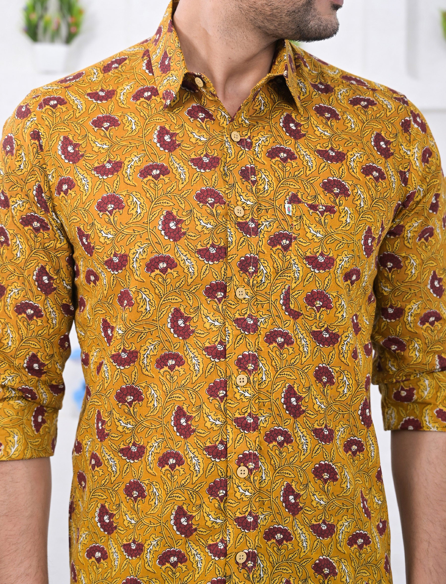 Cotton Printed Full Sleeves Shirt