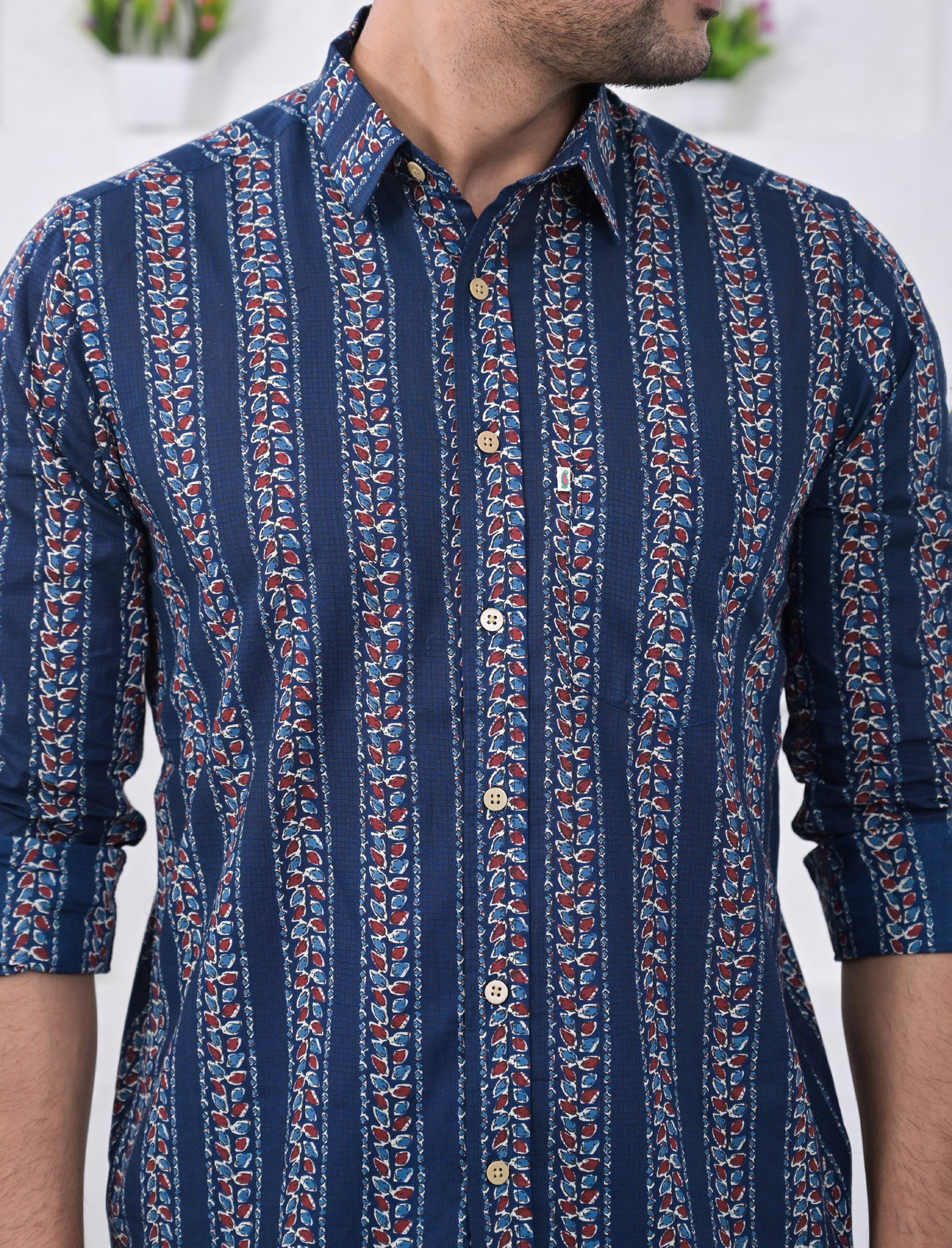 Cotton Printed Full Sleeves Shirt