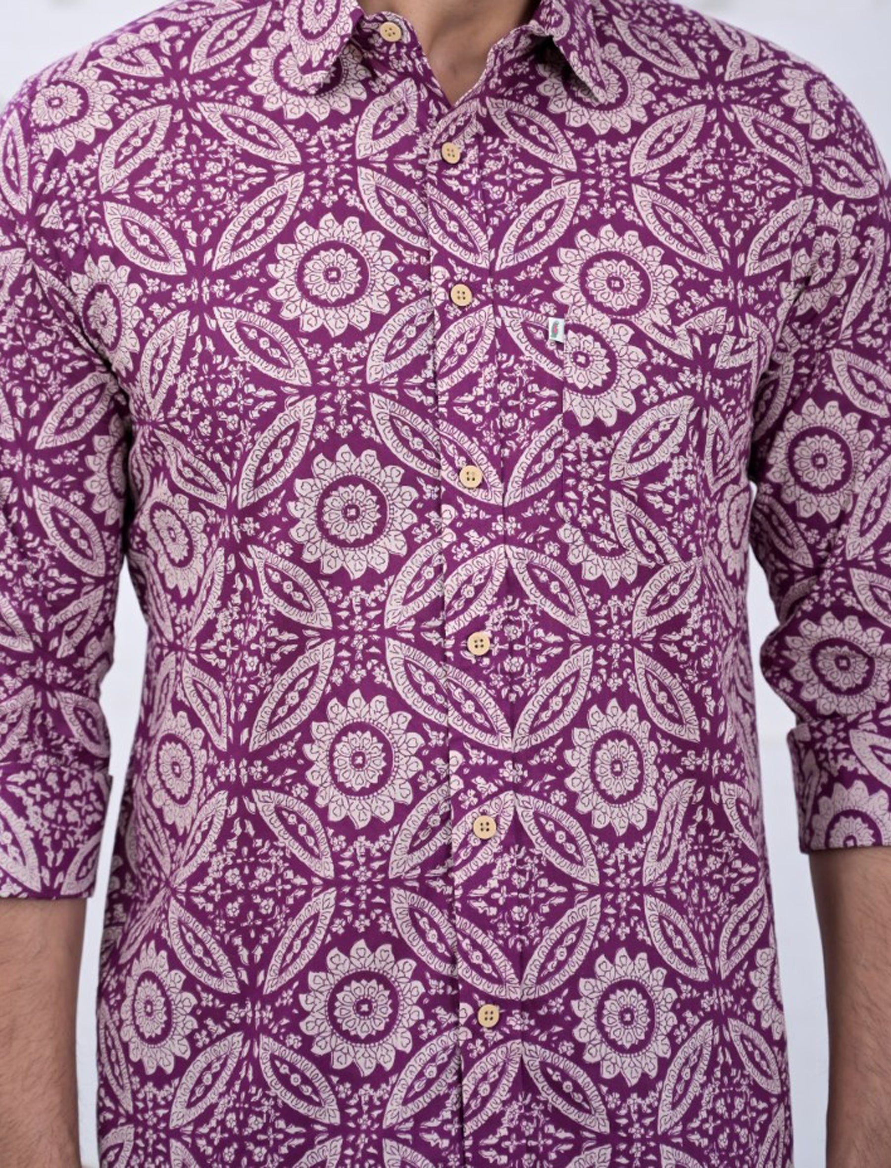 Cotton Printed Full Sleeves Shirt