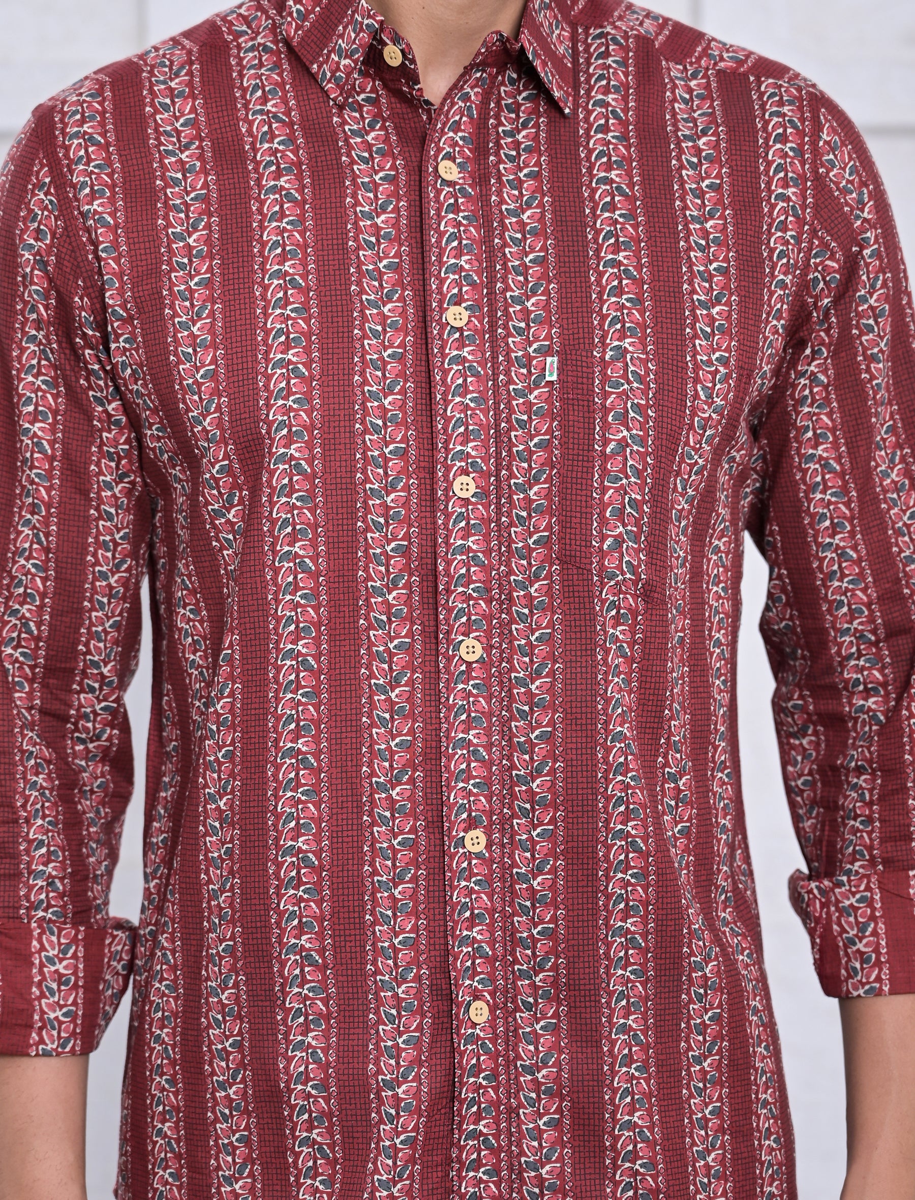 Cotton Printed Full Sleeves Shirt