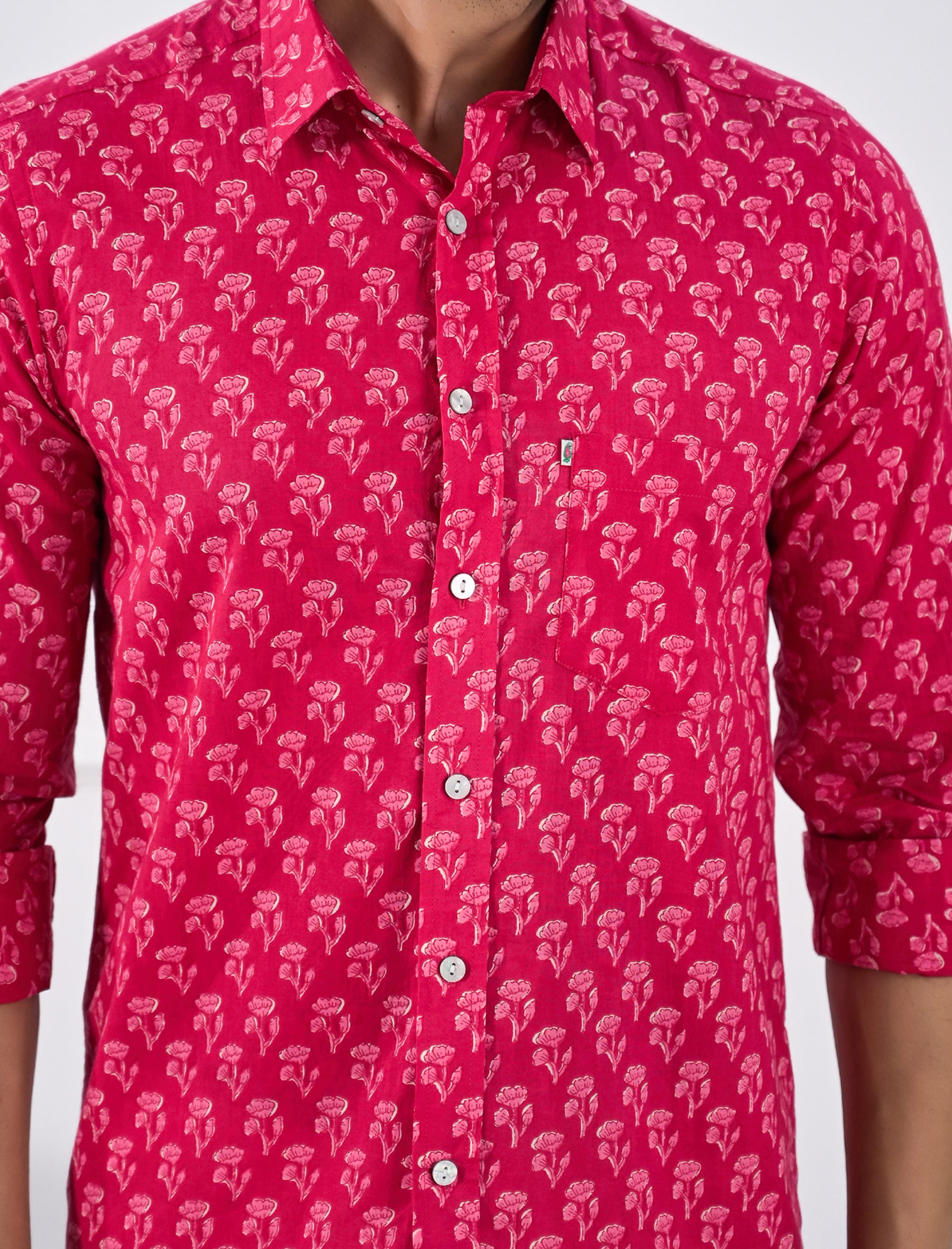 Cotton Printed Full Sleeves Shirt