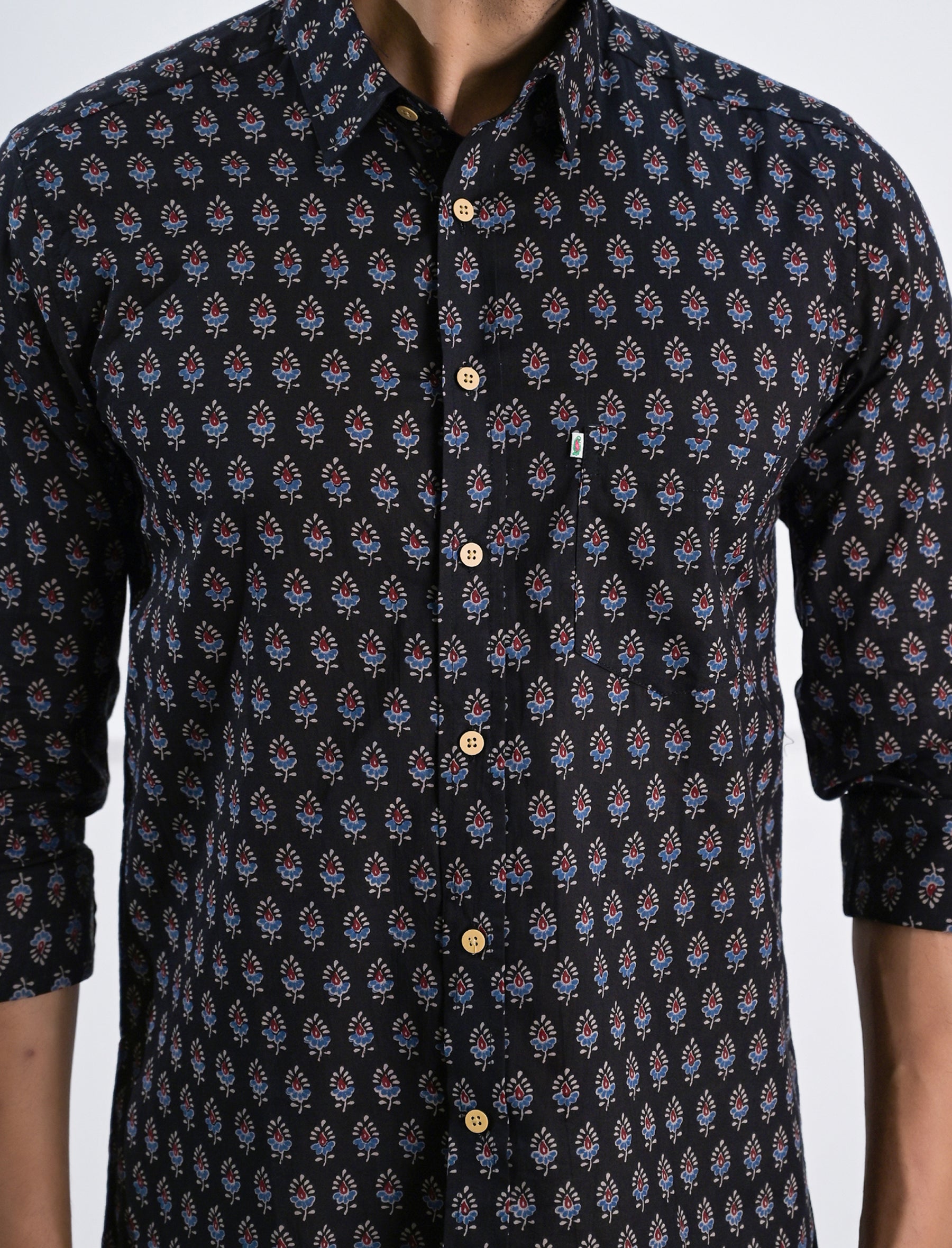 Cotton Printed Full Sleeves Shirt