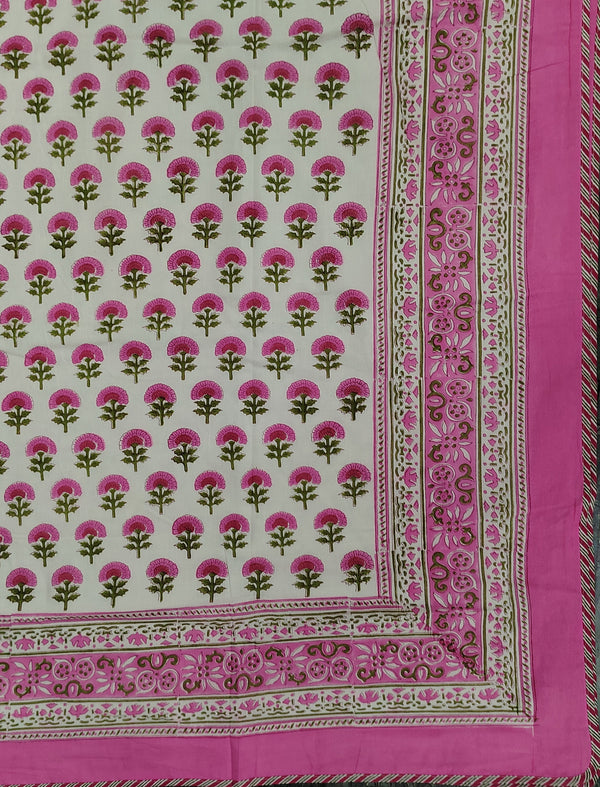 Hand Block Printed Cotton Single Dohar