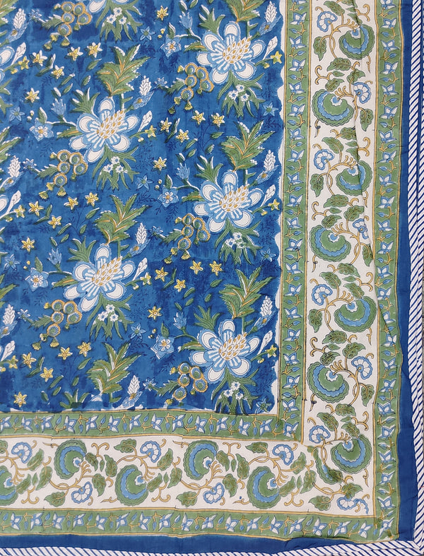 Hand Block Printed Cotton Single Dohar