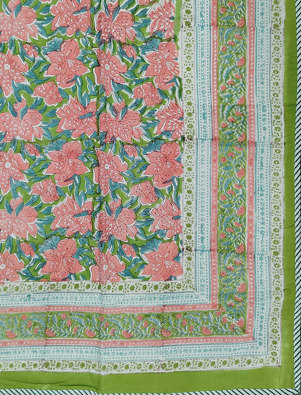 Hand Block Printed Cotton Single Dohar