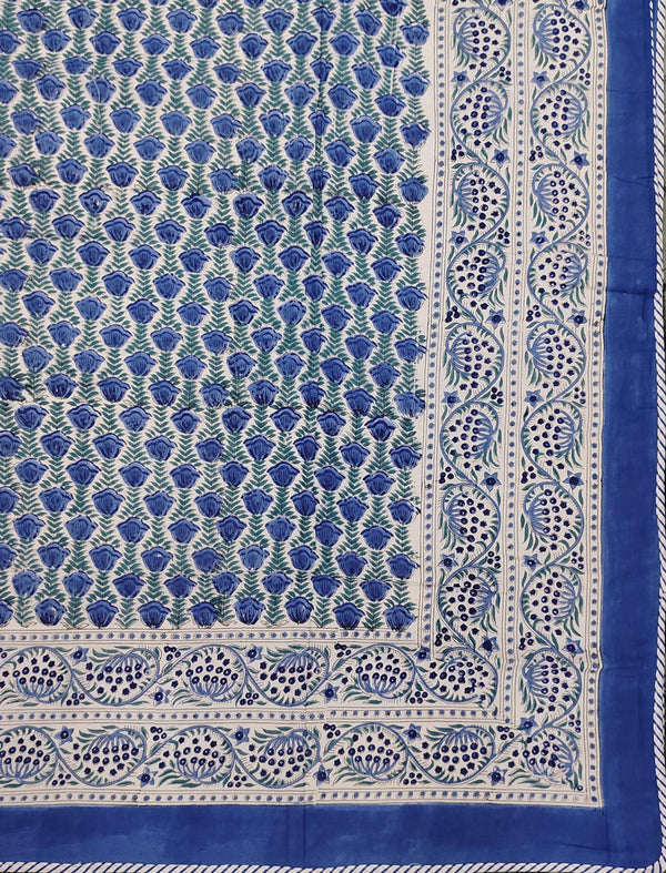 Hand Block Printed Cotton Single Dohar