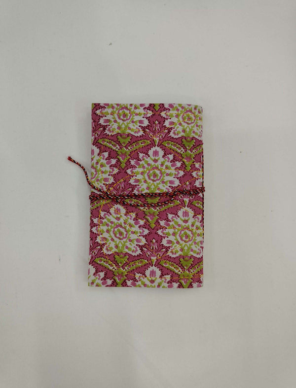 Elite Hand Block Printed Paper Notebook ( Small )